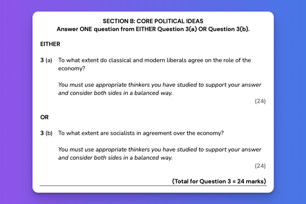 A Level Politics Practice Papers