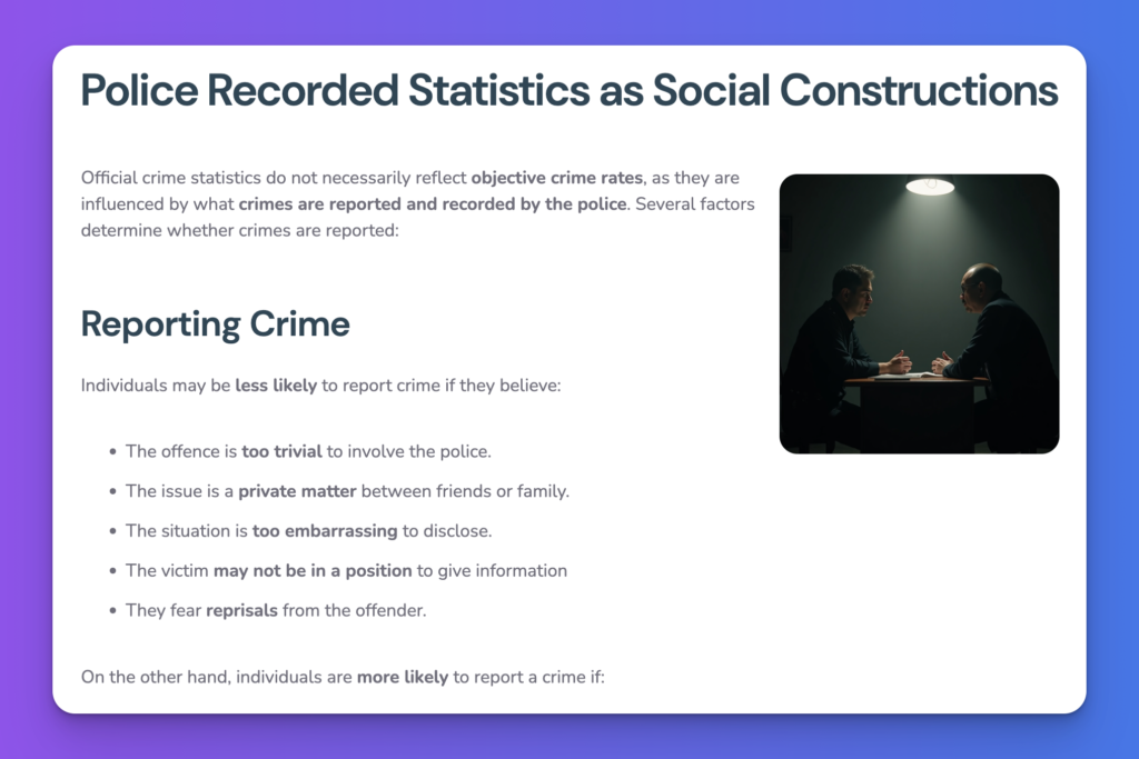 A Level Sociology Course Notes